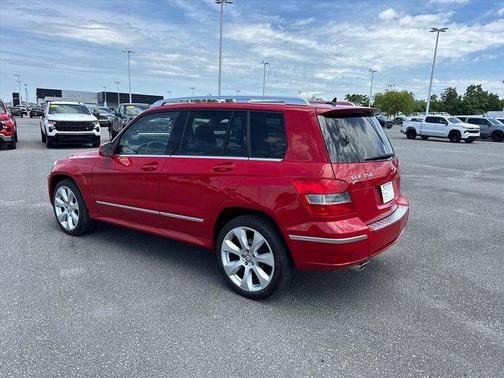 Red 2011 Mercedes-Benz GLK-Class GLK 350 4MATIC