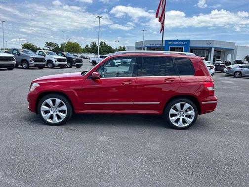 Red 2011 Mercedes-Benz GLK-Class GLK 350 4MATIC
