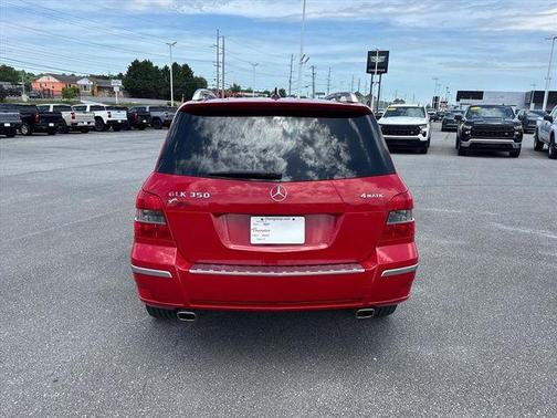 Red 2011 Mercedes-Benz GLK-Class GLK 350 4MATIC