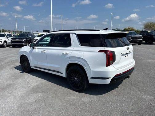 White 2025 Hyundai PALISADE Calligraphy Night Edition