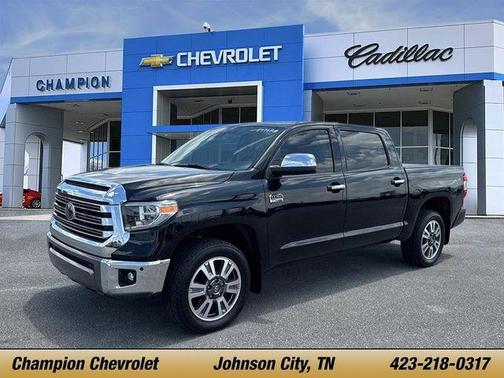 Midnight Black Metallic 2021 Toyota Tundra 1794