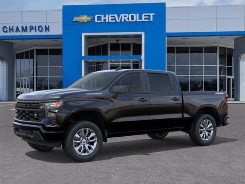 Black 2026 Chevrolet Silverado 1500 Custom