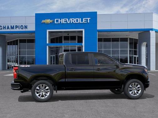 Black 2026 Chevrolet Silverado 1500 Custom