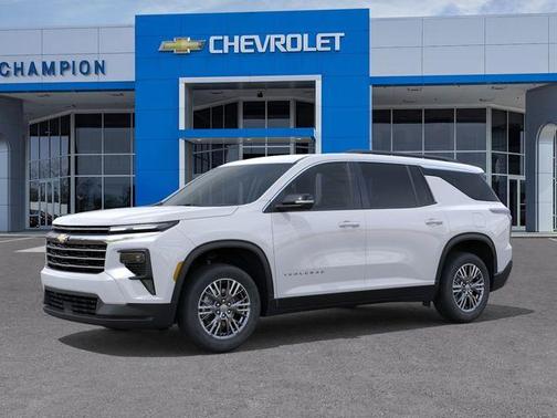 Summit White 2026 Chevrolet Traverse LT