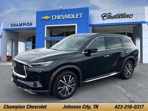 Mineral Black 2022 INFINITI QX60 AUTOGRAPH