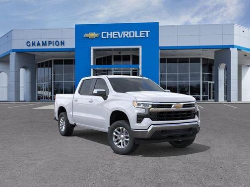 Summit White 2026 Chevrolet Silverado 1500 LT