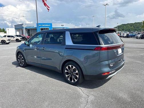 Blue 2024 Kia Carnival EX