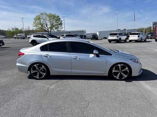 Silver 2013 Honda Civic LX