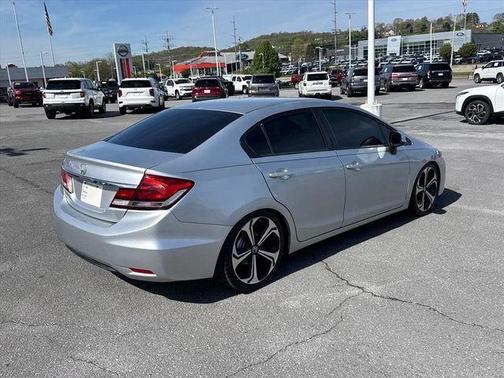 Silver 2013 Honda Civic LX