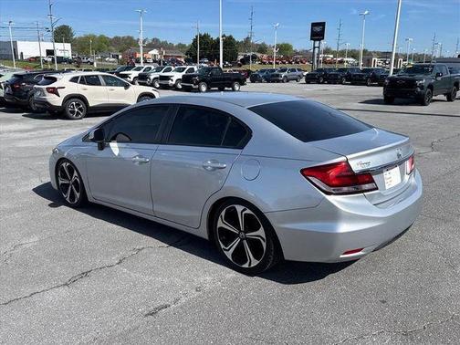 Silver 2013 Honda Civic LX