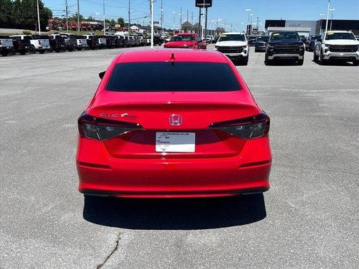 Red 2026 Honda Civic LX