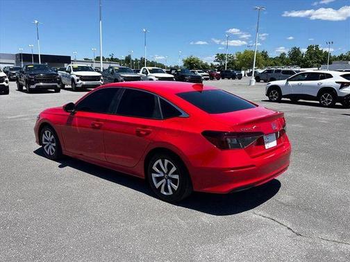 Red 2026 Honda Civic LX