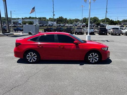 Red 2026 Honda Civic LX