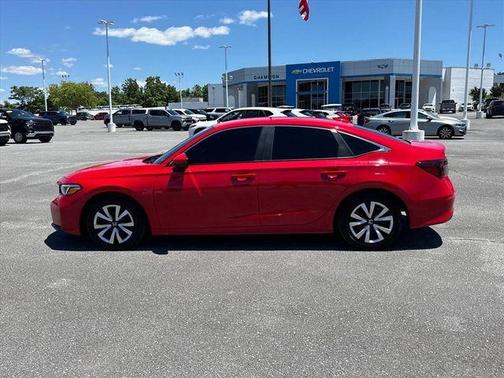 Red 2026 Honda Civic LX