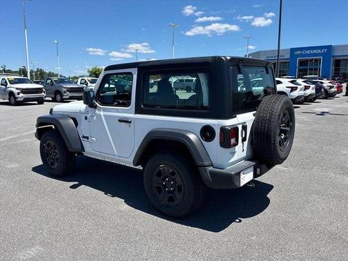 Bright White Clearcoat 2023 Jeep Wrangler Sport