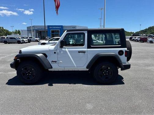 Bright White Clearcoat 2023 Jeep Wrangler Sport