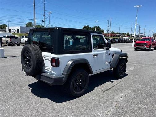 Bright White Clearcoat 2023 Jeep Wrangler Sport