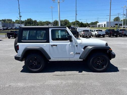 Bright White Clearcoat 2023 Jeep Wrangler Sport