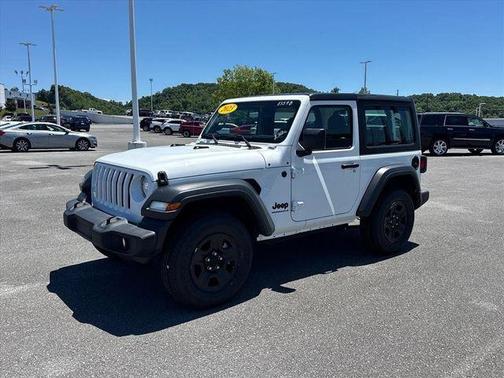 Bright White Clearcoat 2023 Jeep Wrangler Sport