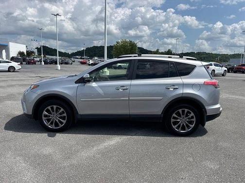 Silver Sky Metallic 2018 Toyota RAV4 Limited