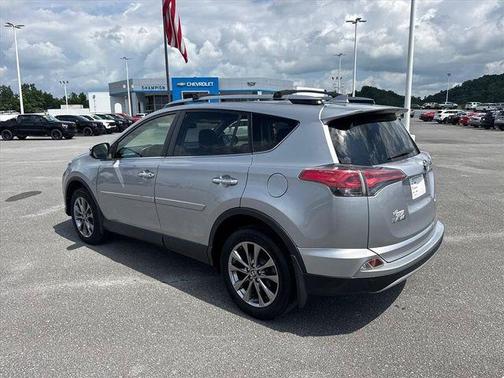Silver Sky Metallic 2018 Toyota RAV4 Limited