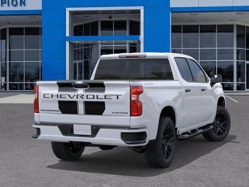 Summit White 2025 Chevrolet Silverado 1500 Custom