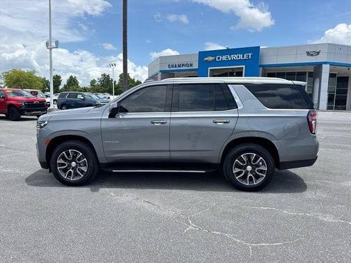 Steel Metallic 2021 Chevrolet Tahoe LT
