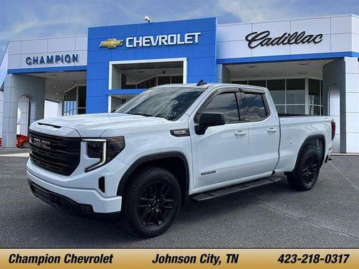 Summit White 2023 GMC Sierra 1500 Elevation