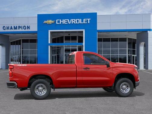 Red 2026 Chevrolet Silverado 1500 WT