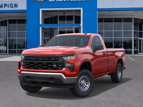 Red 2026 Chevrolet Silverado 1500 WT