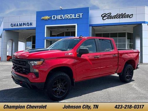Red 2023 Chevrolet Silverado 1500 Custom Trail Boss