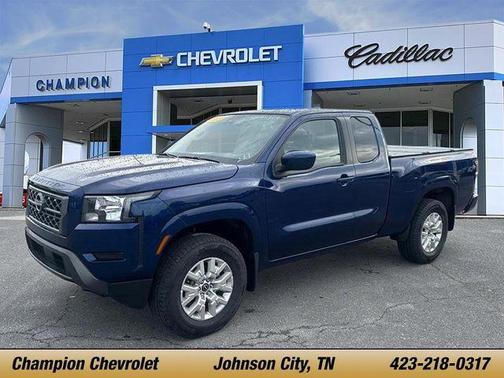Deep Blue Pearl 2022 Nissan Frontier SV
