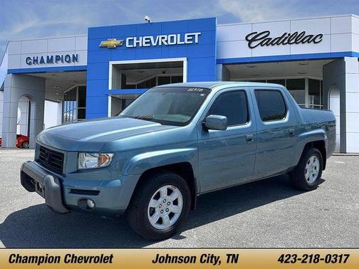 Blue 2006 Honda Ridgeline RTL