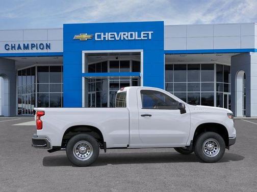 Summit White 2026 Chevrolet Silverado 1500 WT