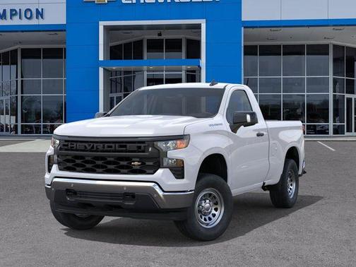 Summit White 2026 Chevrolet Silverado 1500 WT