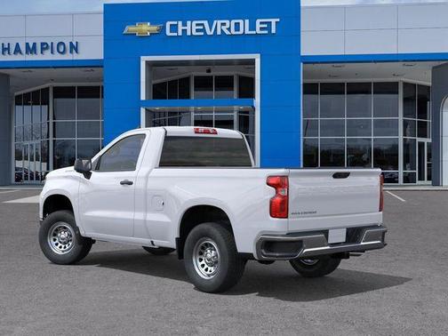 Summit White 2026 Chevrolet Silverado 1500 WT