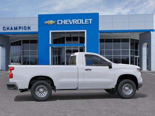 Summit White 2026 Chevrolet Silverado 1500 WT