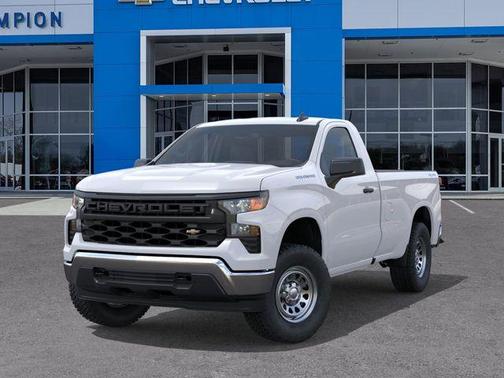 Summit White 2026 Chevrolet Silverado 1500 WT