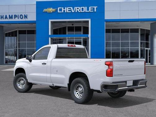 Summit White 2026 Chevrolet Silverado 1500 WT