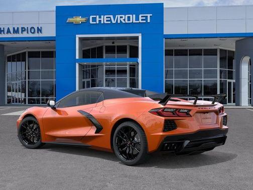 Orange 2026 Chevrolet Corvette Stingray w/3LT