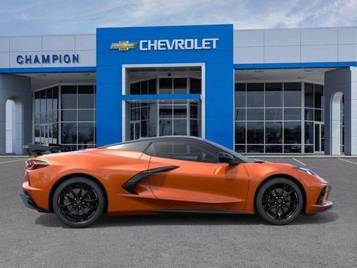 Orange 2026 Chevrolet Corvette Stingray w/3LT