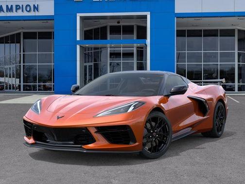 Orange 2026 Chevrolet Corvette Stingray w/3LT