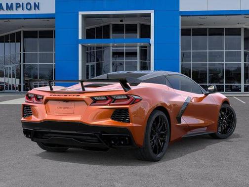 Orange 2026 Chevrolet Corvette Stingray w/3LT