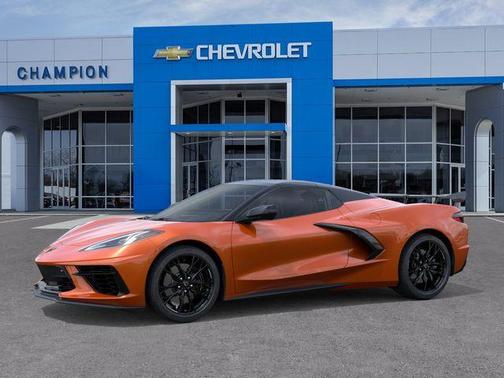 Orange 2026 Chevrolet Corvette Stingray w/3LT
