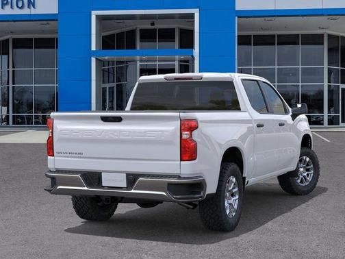Summit White 2026 Chevrolet Silverado 1500 WT