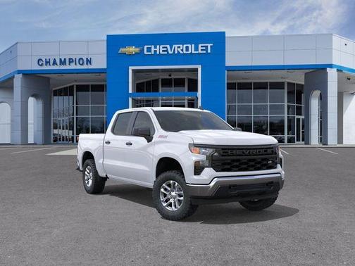 Summit White 2026 Chevrolet Silverado 1500 WT