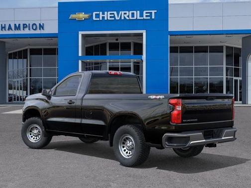 Black 2026 Chevrolet Silverado 1500 WT