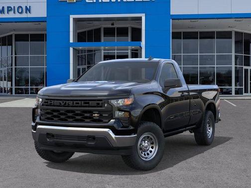 Black 2026 Chevrolet Silverado 1500 WT