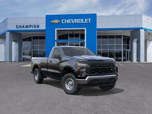 Black 2026 Chevrolet Silverado 1500 WT