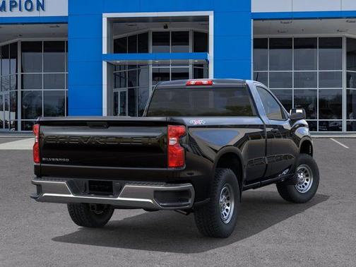 Black 2026 Chevrolet Silverado 1500 WT